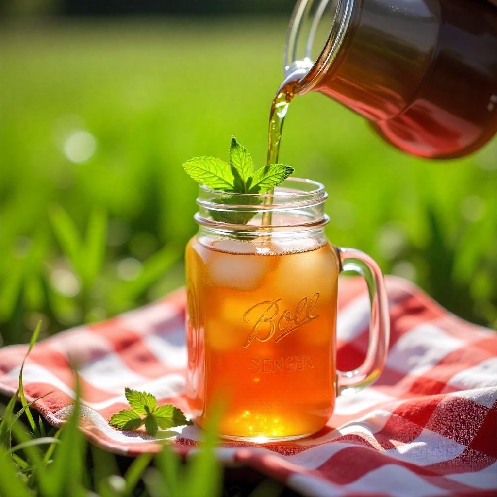 Meadow Tea Recipe (Old-Fashioned Mint Iced Tea – Amish Style) - Tea